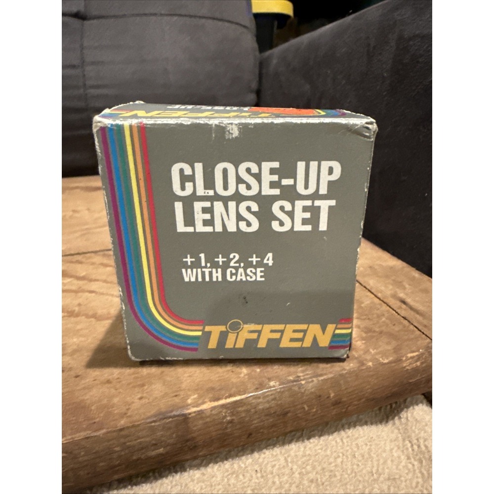 New Tiffen 52mm Close-up Lens Set - Decrease Minimum Focus Distance +1, +2 & +4